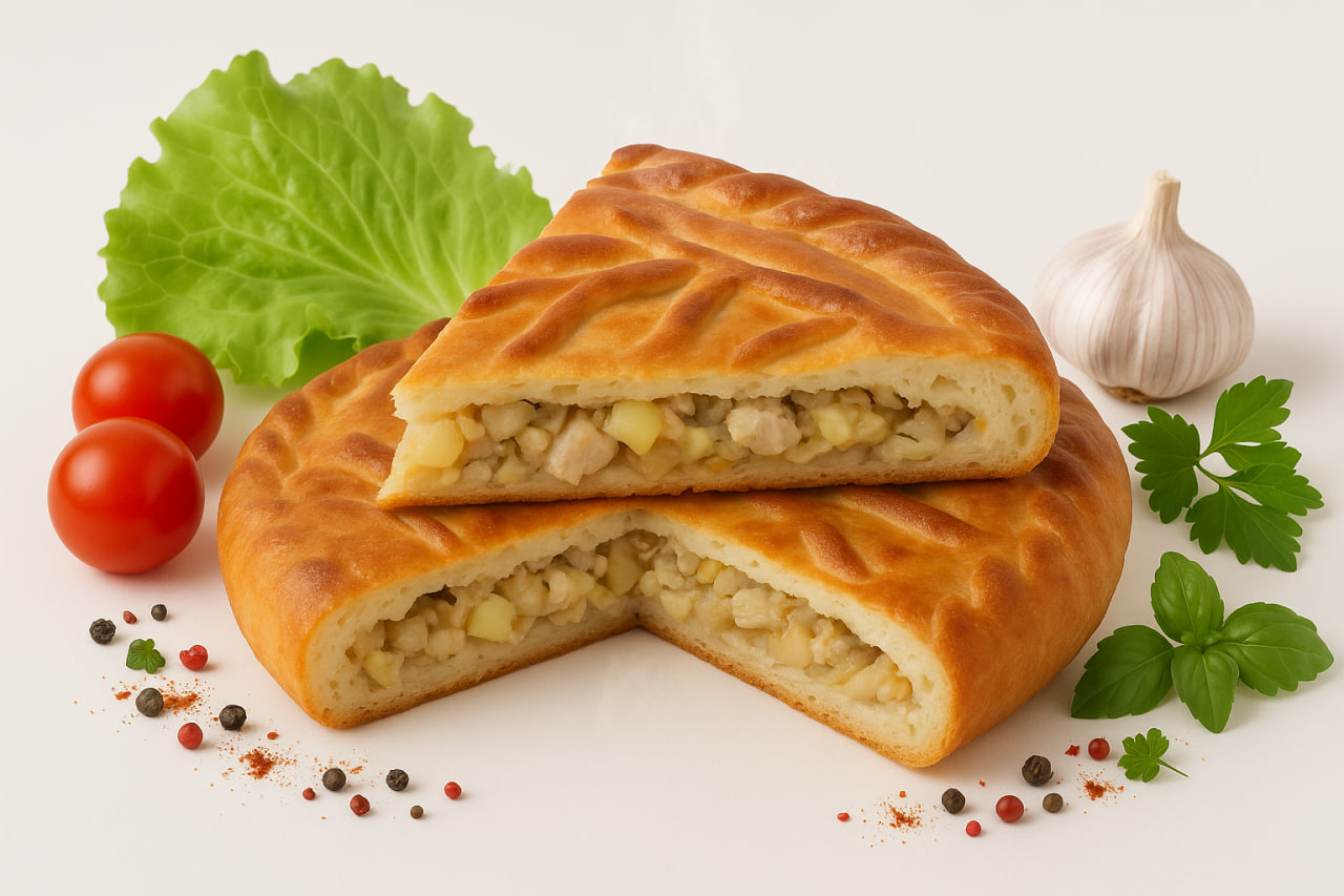Pirog_s_kuritsej_i_kartofelem Пирог с курицей и картофелем — изображение 1