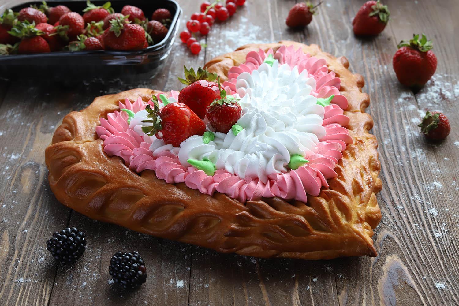 img_8536 Пирог с клубникой со сливками — изображение 1